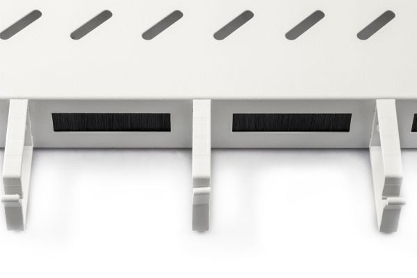 Digitus DN-97680 - Rack-hylle - fast - lysegrå, RAL 7035 - 1U - 19"