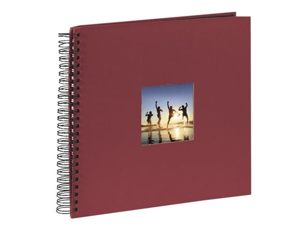 Hama Spiral Bound "Fine Art" - Album - 300 x 4x6 in (10x15 cm) - bordeaux x 1