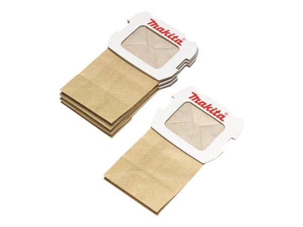 Makita - Støvpose - 5 deler - for Makita BO3711, BO4555, BO4565, BO5031, BO5041, DBO180