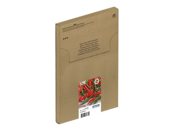 Epson 503 EasyMail, Perusvärintuotto, 4,6 ml, 3,3 ml, 4 kpl, Monipakkaus