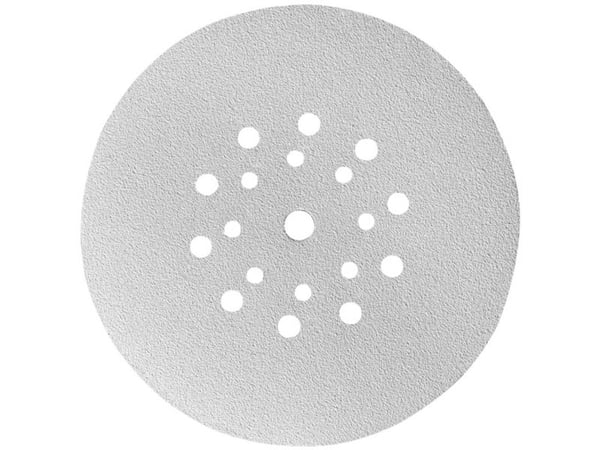 kwb Quick-stick Sanding Discs for Wood & Paint, Slipeskive, Plast, Tre, Aluminiumoksid, Sølv, Rund, 22,5 cm