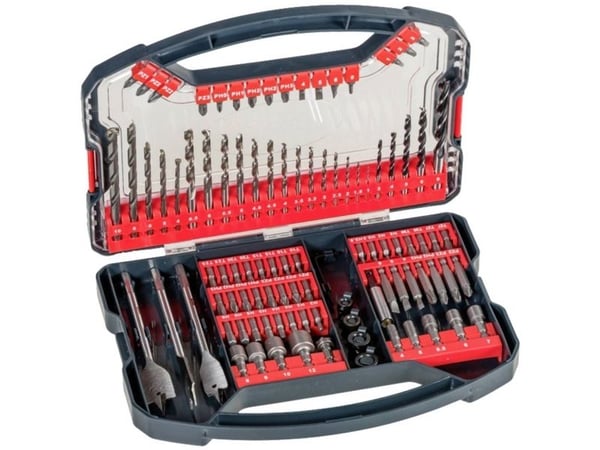 kwb 109110, Drill, Drill Sett, Murstein, Metall, Tre, Box, 101, 55, Cross, Flat