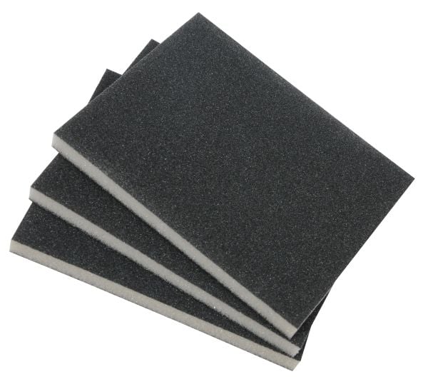 kwb 089000, Slipesvamp, Manuelt slipesett, Silisiumkarbid, Skum, Etterbehandling, Metall, Tre