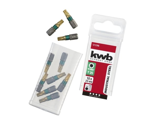 kwb 124296 TX-bit T25 Titan C 6,3 10 stk