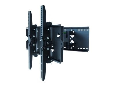 ART AR-24 - Monteringssett - full bevegelse - for LCD-TV - metall - svart - skjermstørrelse: 32"-100" - veggmonterbar