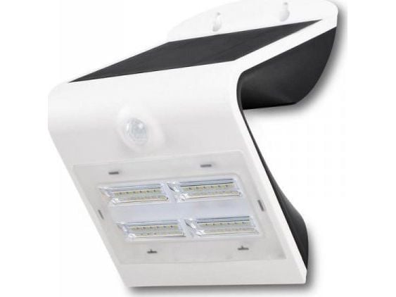 V-TAC aurinko ulkoseinävalaistus liiketunnistimella VT-768 7523 LED (RGB) 3,00 W päivänvalon valkoinen, lämmin valkoinen valkoinen, musta