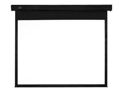 Multibrackets M Motorized Projection Screen Black Edition - Projeksjonsskjerm - motorisert - 135" (343 cm) - 16:10 - Matte White - svart