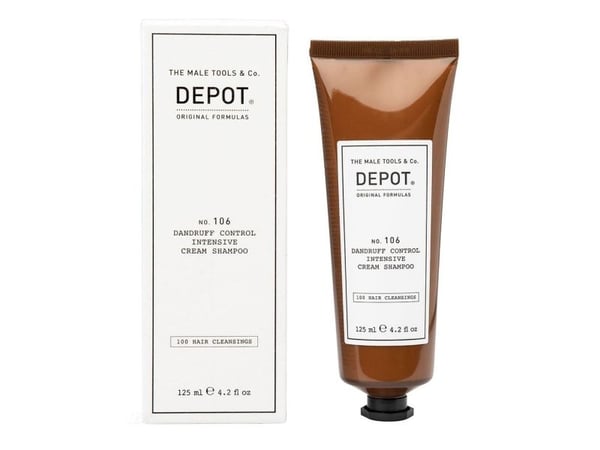 Depot 100 Hair Cleansing No. 106 mjällschampo - Clear Formula, Pro-Vitamin B5, 125 ml