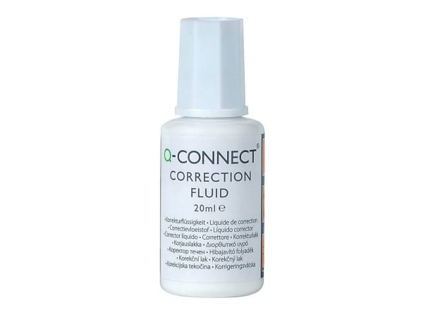 Q-Connect Q-CONNECT Liquid Concealer med børste, 20ml