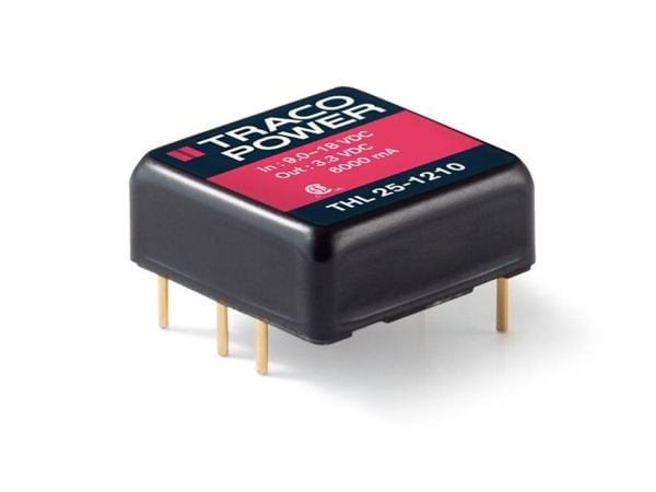 Traco Power THL 25-2411, 25,4 mm, 10,2 mm, 25,4 mm, 16,5 g, 25 W, 18-36 V