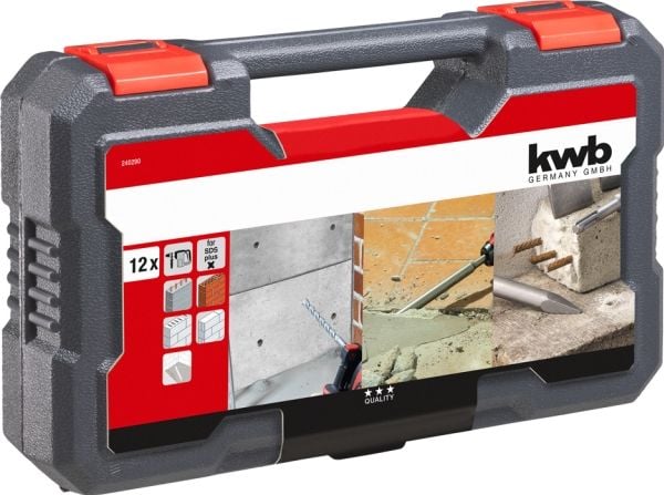 Einhell Kwb SDS-Plus poran ja taltan sarja 12 osaa