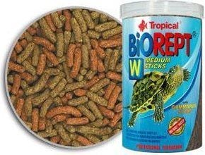 Tropical Biorept W, Akvariumfisk, Torr fiskmat, Kompakt, Vitamin A, Vitamin C, Vitamin D3, Vitamin E, Koppar, Kopparsulfat, Jod, Strykjärn, Molybde...