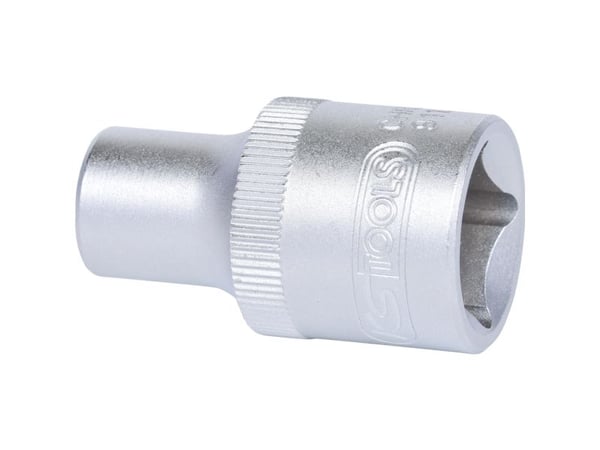 KS Tools 911.4333, Uttag, 1/2", 1 huvuden, Kromvanadinstål, DIN 3120, ISO 1174, 38 mm