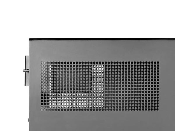SilverStone SUGO SG13 - Tower - Mini-DTX - ingen strømforsyning (AT / PS/2) - svart - USB/lyd