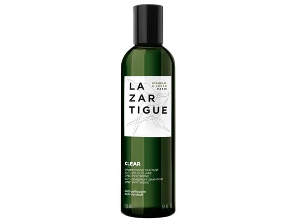 Lazartigue Clear, vegansk, sjampo mot flass, 250 ml, unisex