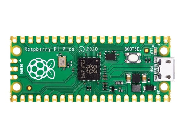Vadelma Pi Pico - Kehitysalusta - Vadelma Pi RP2040 / 133 MHz - RAM 264 KB - Blitz 2 MB Vadelma Pi Pico - Kehitysalusta - Vadelma Pi RP2040 / 133 MHz - RAM 264 KB - Blitz 2 MB