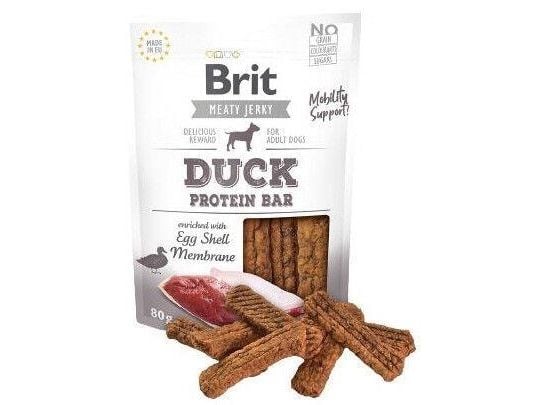 Brit Jerky Snack, Snacks, Hund, Adult (animal), And, 80 g, Sukkerfri