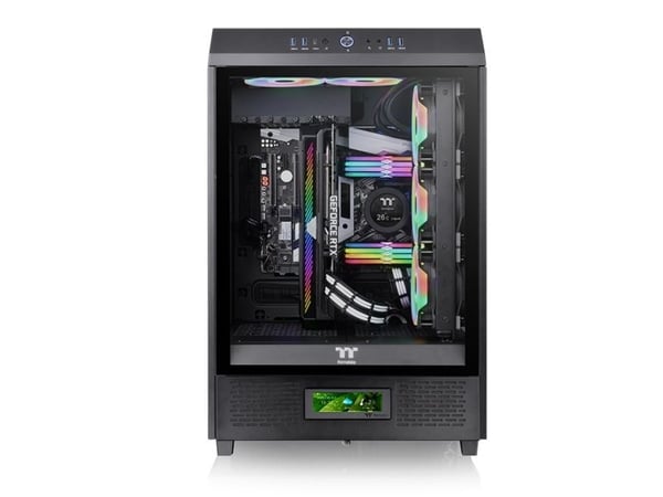 Thermaltake LCD panel kit svart for The Tower 500