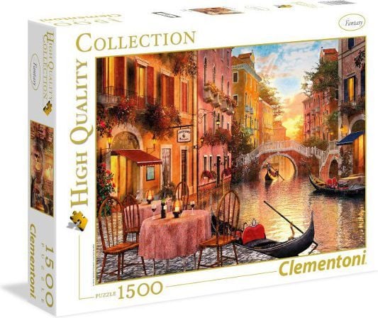 Clementoni High Quality Collection - Venedig - puslespil - 1500 stykkeri