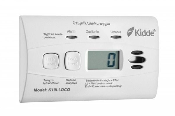 Kidde kolmonoxidlarm med display K10LLDCO