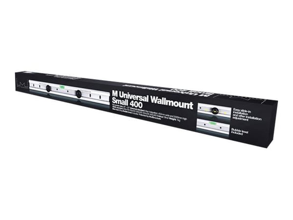 Multibrackets M Universal Wallmount Medium - Monteringssats (väggfäste) - för platt panel - svart - skärmstorlek: 32"-46" - väggmonterbar