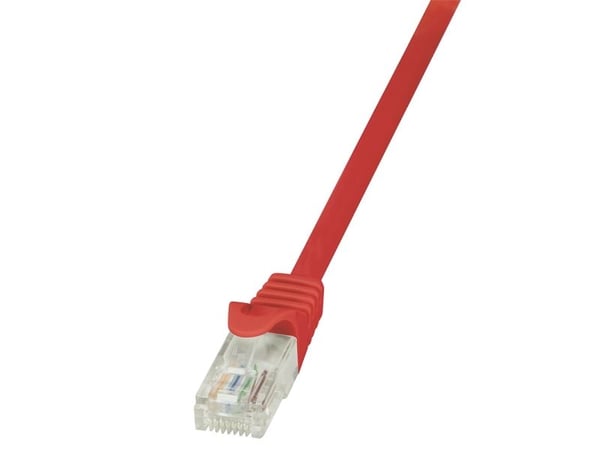 LogiLink 0,25m Cat.5e U/UTP, 0,25 m, Cat5e, U/UTP (UTP), RJ-45, RJ-45, Gul