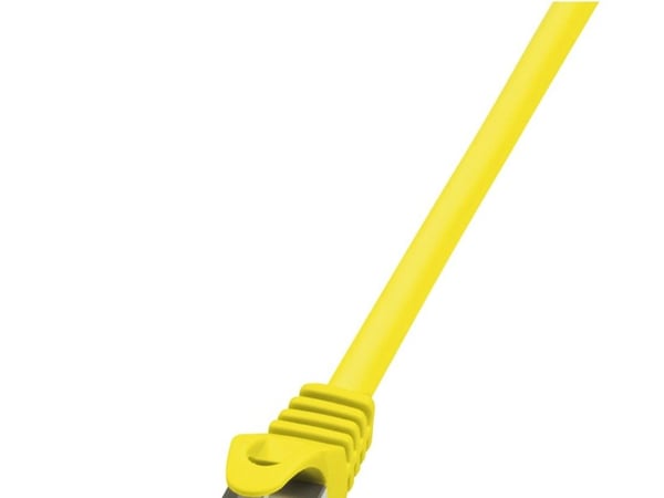 LogiLink EconLine - Koblingskabel - RJ-45 (hann) til RJ-45 (hann) - UTP - CAT 6 - gul