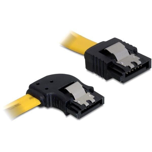 DeLOCK SATA 50cm, 0,5 m, SATA I, Keltainen
