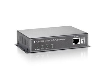 LevelOne POR-0202 - Repeater - 100Mb LAN - 10Base-T, 100Base-TX - 2 portar - RJ-45 / RJ-45 - upp till 100 m