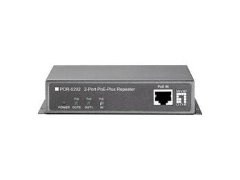 LevelOne POR-0202 - Repeater - 100Mb LAN - 10Base-T, 100Base-TX - 2 portar - RJ-45 / RJ-45 - upp till 100 m