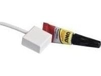 ABUS Potential-free Glass Breakage Detector with Adhesive - Gassensor - kabelansluten - vit
