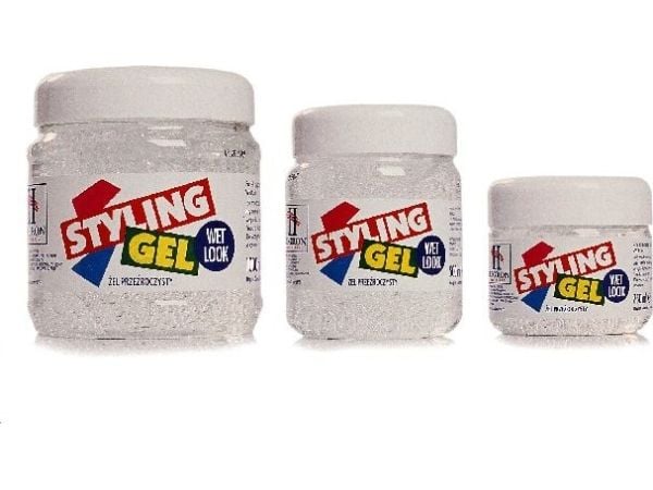 Hegron styling hårstylinggel 500 ml wetlook white
