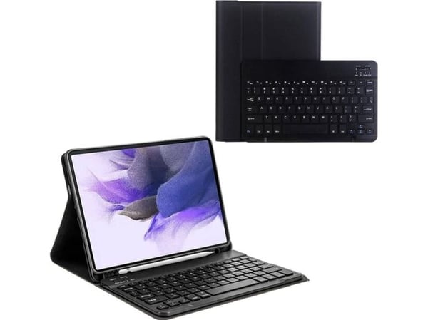 Strado nettbrettetui med tastatur til Samsung Galaxy Tab S7 FE/ S7 Plus - CFS7FE (sort) universal