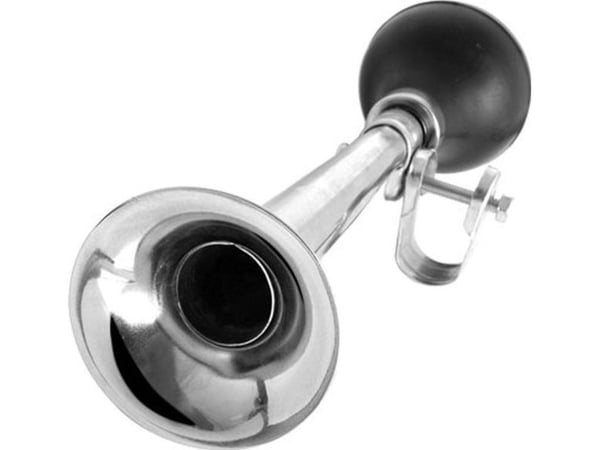 Dunlop Trabka sykkelklokke krom 21 cm DUNLOP