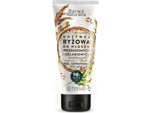 BARWA Natural Rice Rejuvenating Conditioner for tørt og svekket hår 200 ml