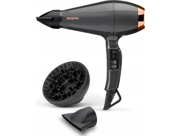 BaByliss 6719DE, Vekselstrøm, Sort, 2200 W
