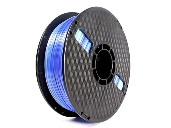Gembird - Isblå, mørk blå - 1 kg - 340 m - fargeboks - silke PLA filament (3D)