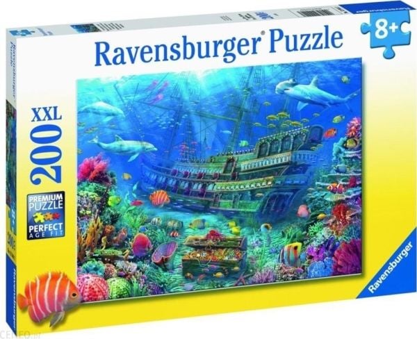 Ravensburger XXL - Underwater Discovery - puslespill - 200 deler