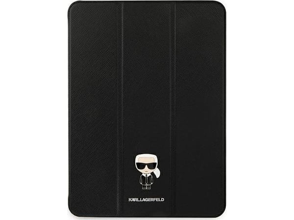 Etui til nettbrett Karl Lagerfeld KLFC11OKMK iPad 11" Pro 2021 Book Cover svart Saffiano Karl Iconic