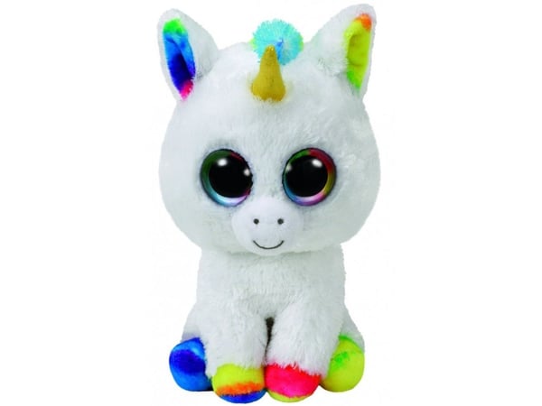 Meteor Mascot TY Beanie Boos - White Unicorn Pixy 15 cm (36852)
