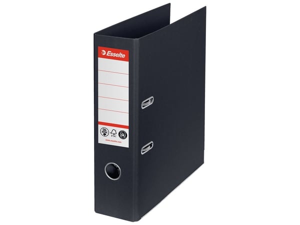Esselte 627569, A4, Säilytys, Kartonki, Musta, 500 arkkia, 80 g/m²