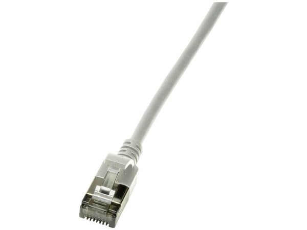 LogiLink Slim U/FTP, 1 m, Cat6a, U/FTP (STP), RJ-45, RJ-45, RJ-45