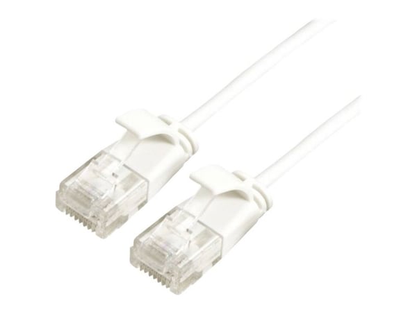 ROLINE GREEN 21.44.0981, 1 m, Cat6a, U/UTP (UTP), RJ-45, RJ-45, Hvit