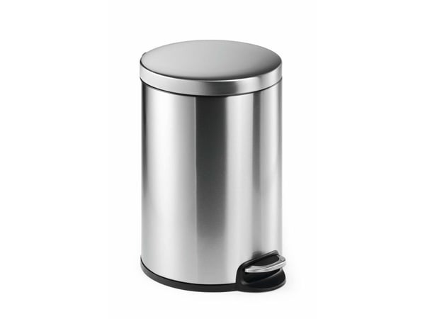 Durable 340223, 20 l, Rund, Rustfritt stål, Rustfritt stål, Pedal, Rustfritt stål