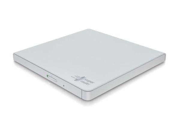 LG GP57EW40 - Platestasjon - DVD±RW (±R DL) / DVD-RAM - 8x/8x/5x - USB 2.0 - ekstern - hvit