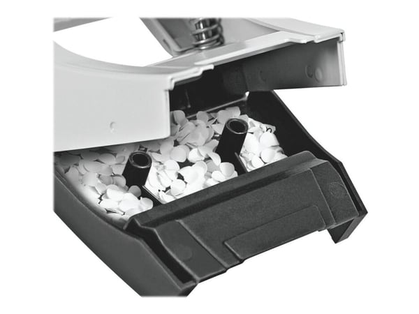 Leitz 5058 - Hullstanser - 10 ark / 1 mm - metall, plast - rød
