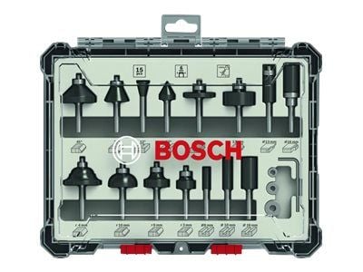 Bosch CUTTERS SET HM 6MM 15 stycken