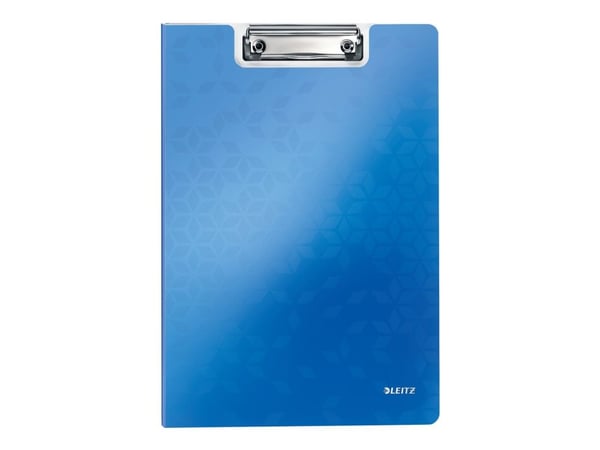 Leitz WOW - Notatbrettmappe - for A4 (210 x 297 mm) - kapasitet: 75 ark - metallic blå