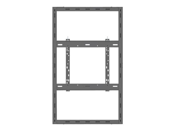Multibrackets M Pro Series - Hölje - för LCD-display - medium - stål - svart - skärmstorlek: 50" - väggmonterbar