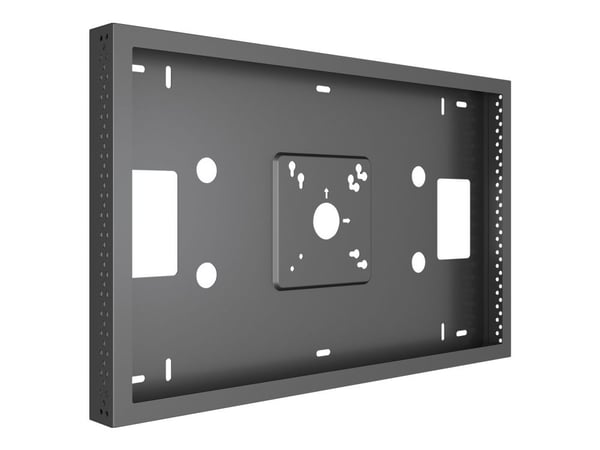 Multibrackets 1386, Terästä, Musta, Maisemakuva, 61 cm (24"), Seinä, Samsung QB24R-T / QB24R